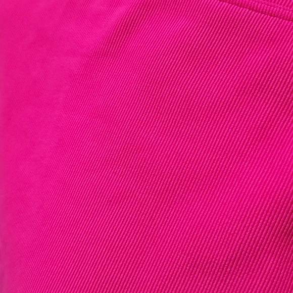 LANDS END BRIGHT NEON PINK BARBIECORE ACTIVEWEAR MINI SKIRT SET SZ 12 TOP SZ 8 - Picture 8 of 13